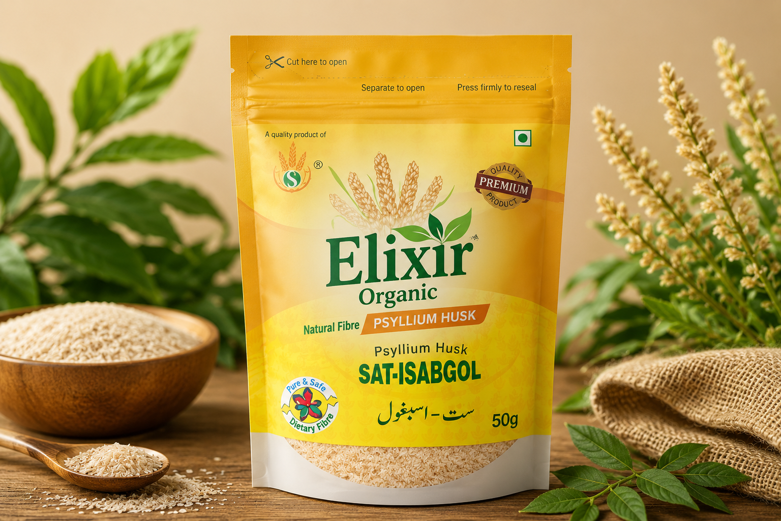 Psyllium Husk Sat-Isabgol 50g