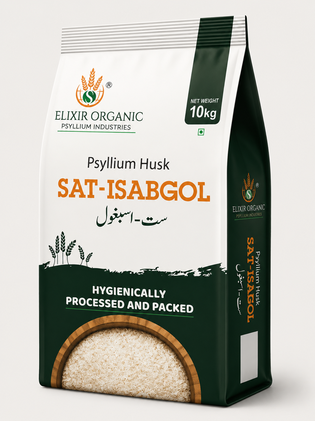 Psyllium Husk Sat-Isabgol 10kg